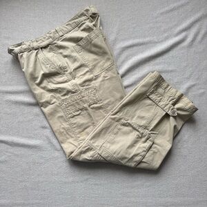 H&M Cotton cargo/carpenter Pants in Light Beige 12